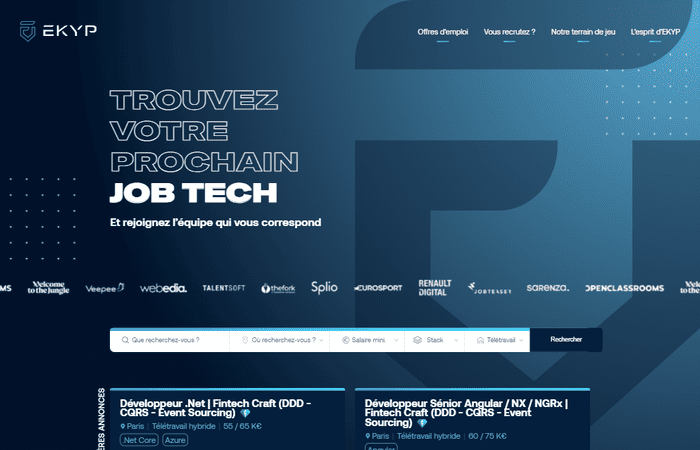 image projet Site vitrine EKYP